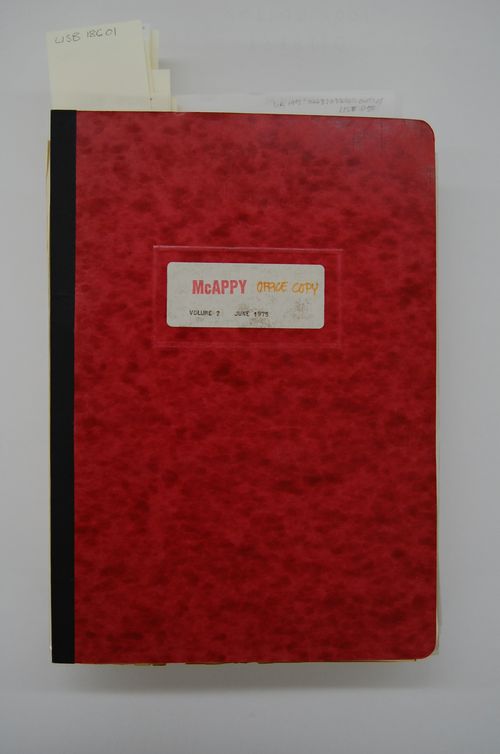 McAppy report. Office copy. Volume 2