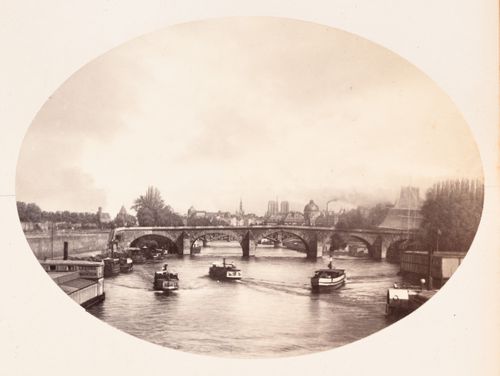 Plate from album ''Buildings, parks and streets of Paris, Versailles and environs, France''