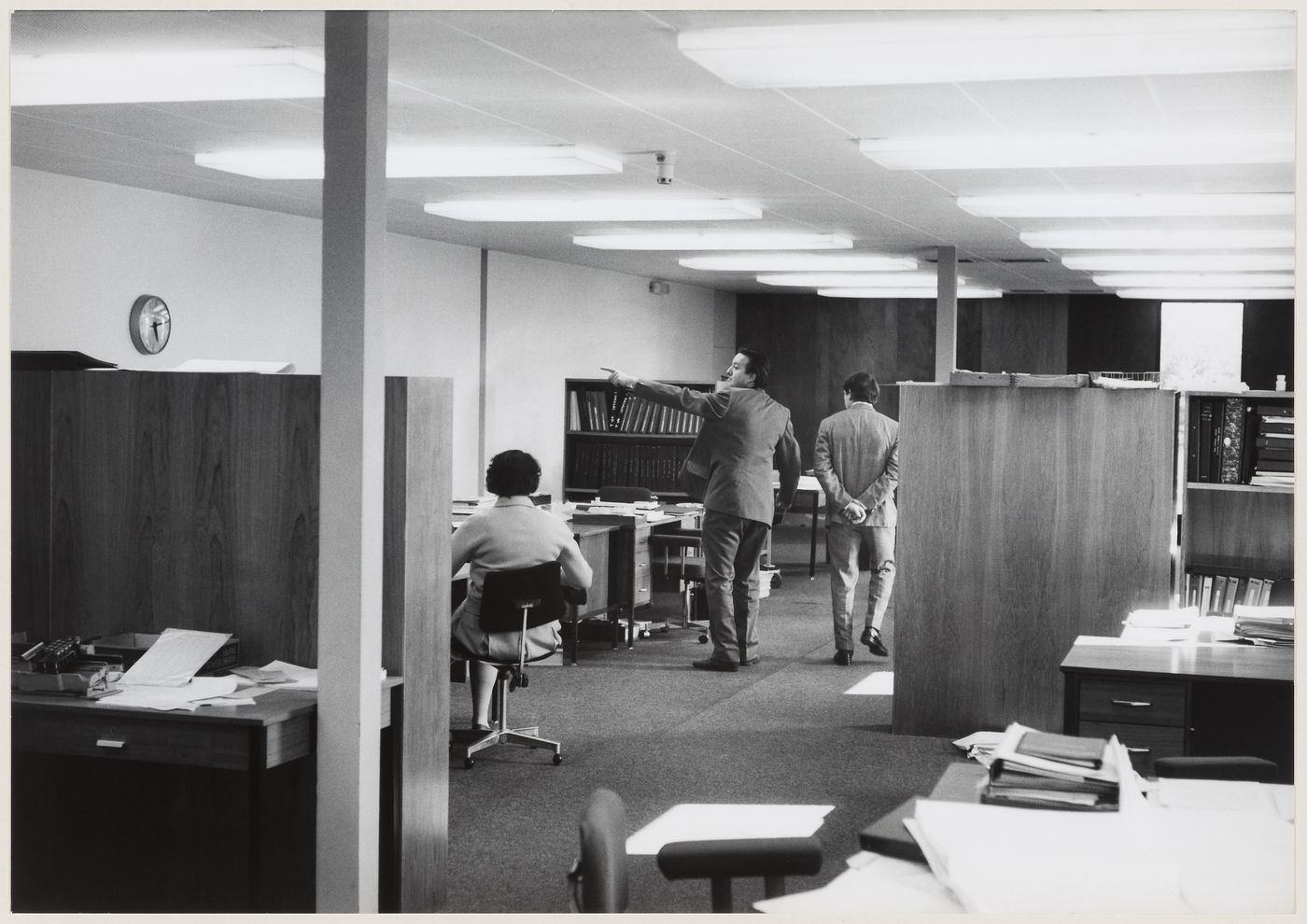 Cedric Price at the British Transport Docks Board Computer Centre, London, England