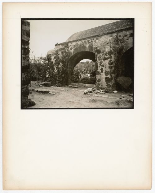 Partial view of a sugar mill, near Yautepec, Mexico