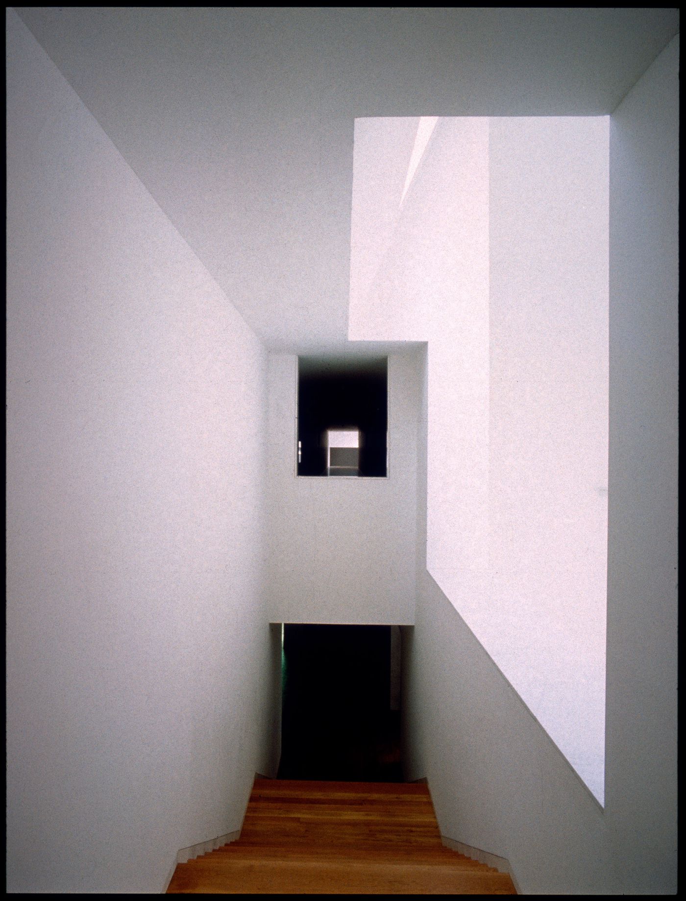 Interior view of Centro Galego de Arte Contemporânea, Santiago de Compostela, Spain