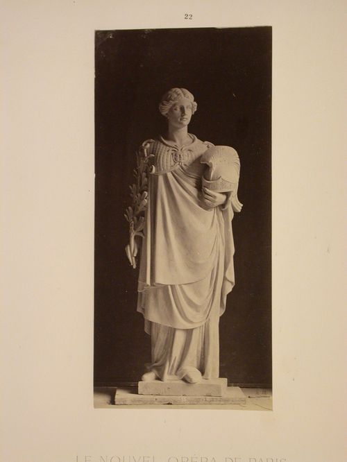 Statues dans le Grand foyer. La Sagesse [de] Talluet