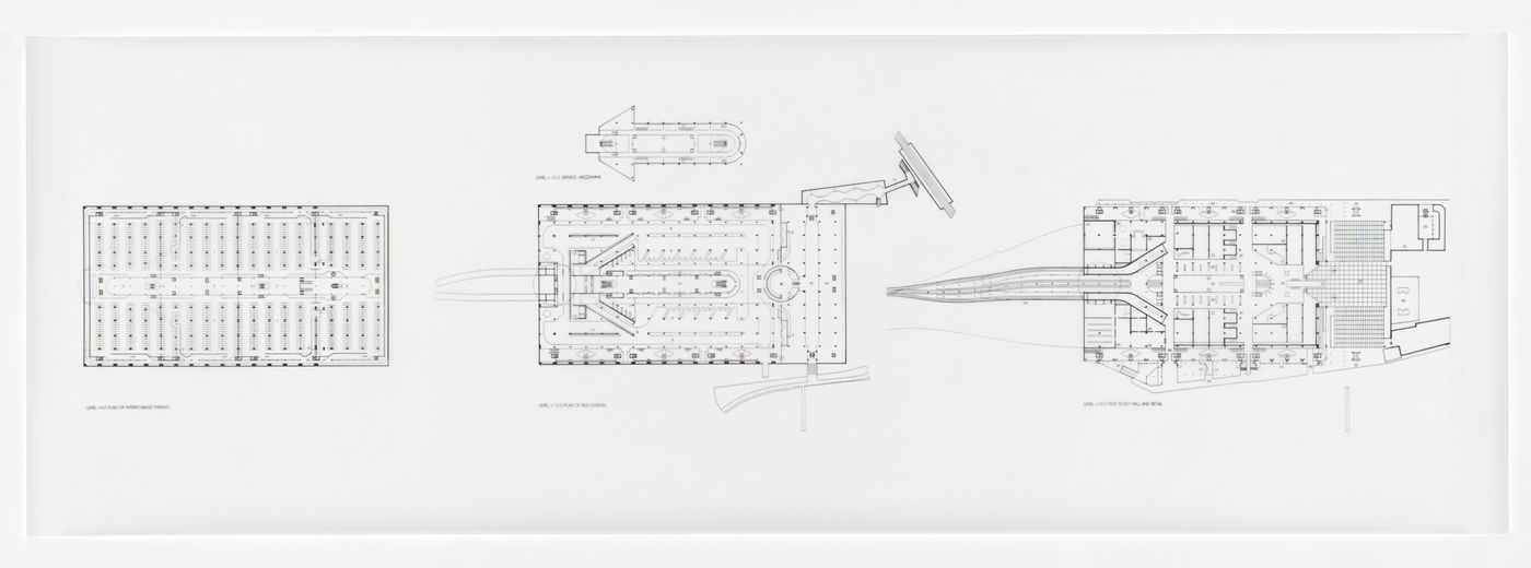 Abando Passenger Interchange, Bilbao, Spain: plans