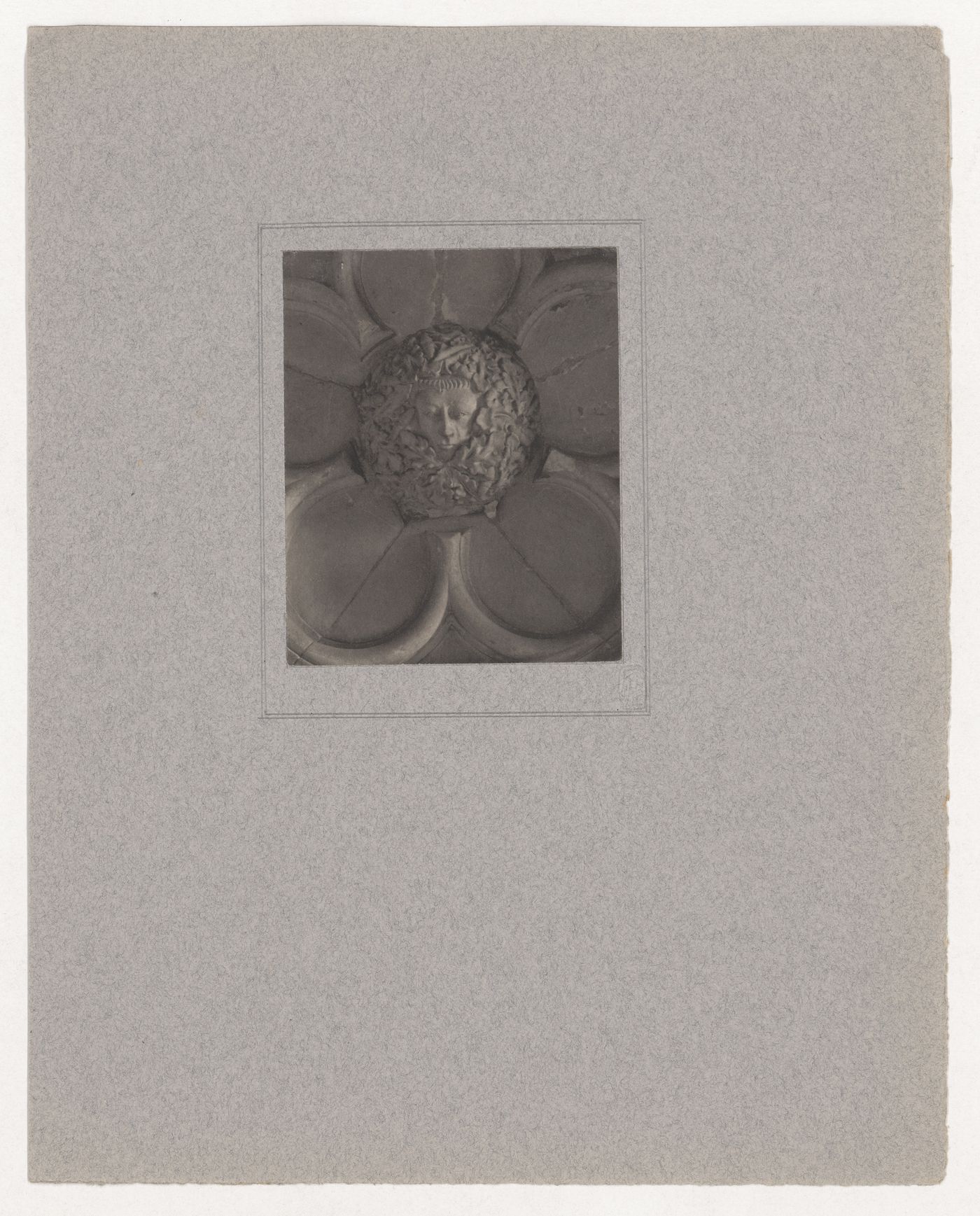 Plate from portfolio ''York Minster Chapter House''