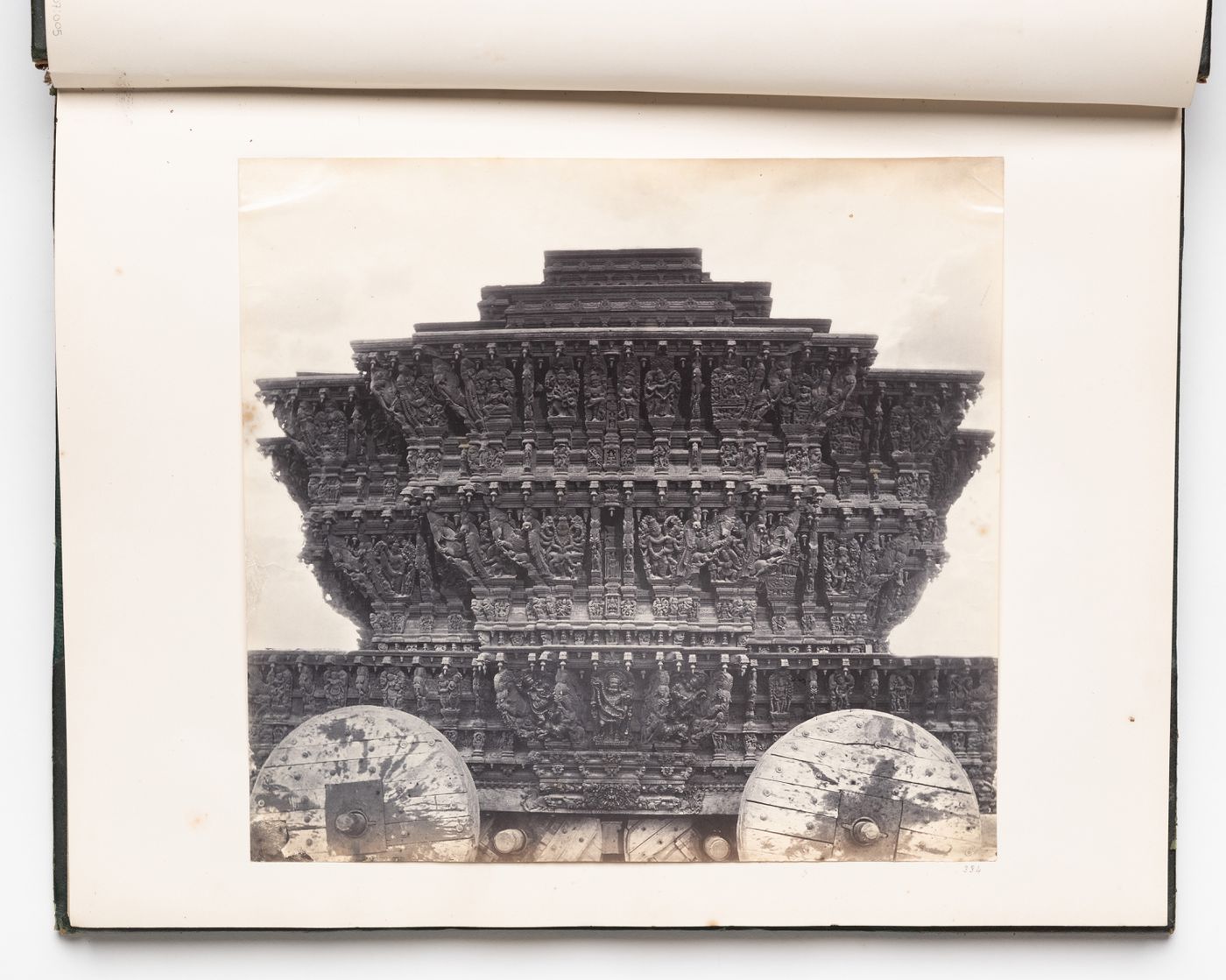 View of a temple car, Srivilliputtur (now Thiruvilliputtur), India