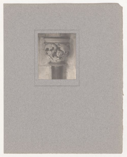 Plate from portfolio ''York Minster Chapter House''