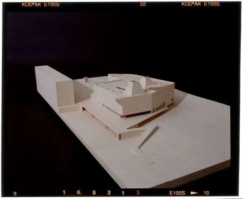 View of model for Museu de Arte Contemporânea para Helsínquia, Helsinki, Finland