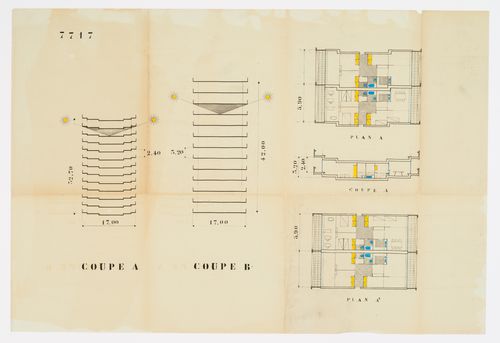 Plan for the Communal multi-story dwellings in Europe