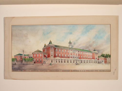 Design for Miller General Hospital, Greenwich