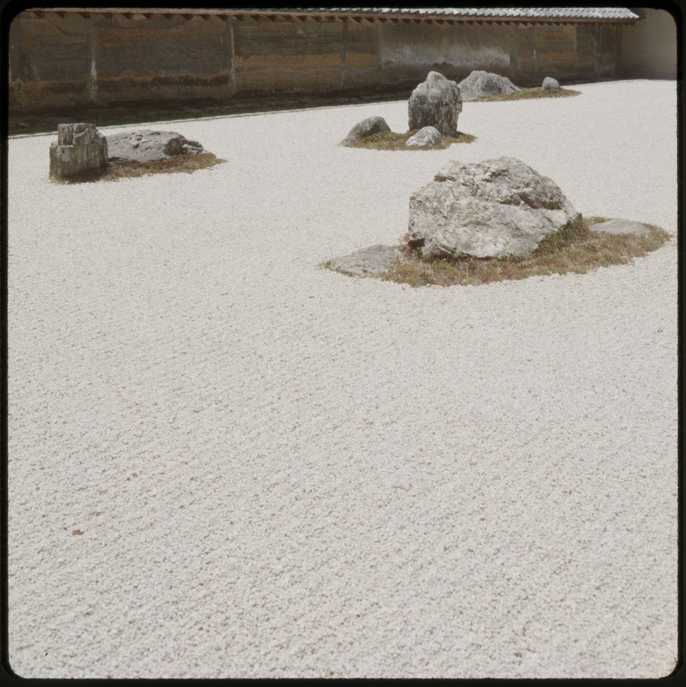Rock garden, Ryoan-ji, Kyoto, Japan