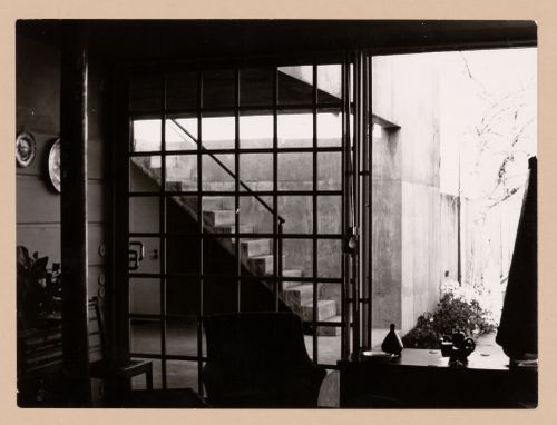 Interior view of Casa Manuel Magalhães, Porto, Portugal
