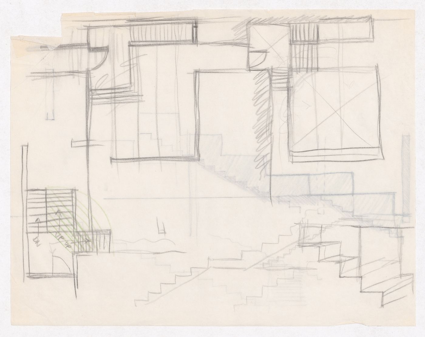 Sketches for House in an Indiana Cornfield