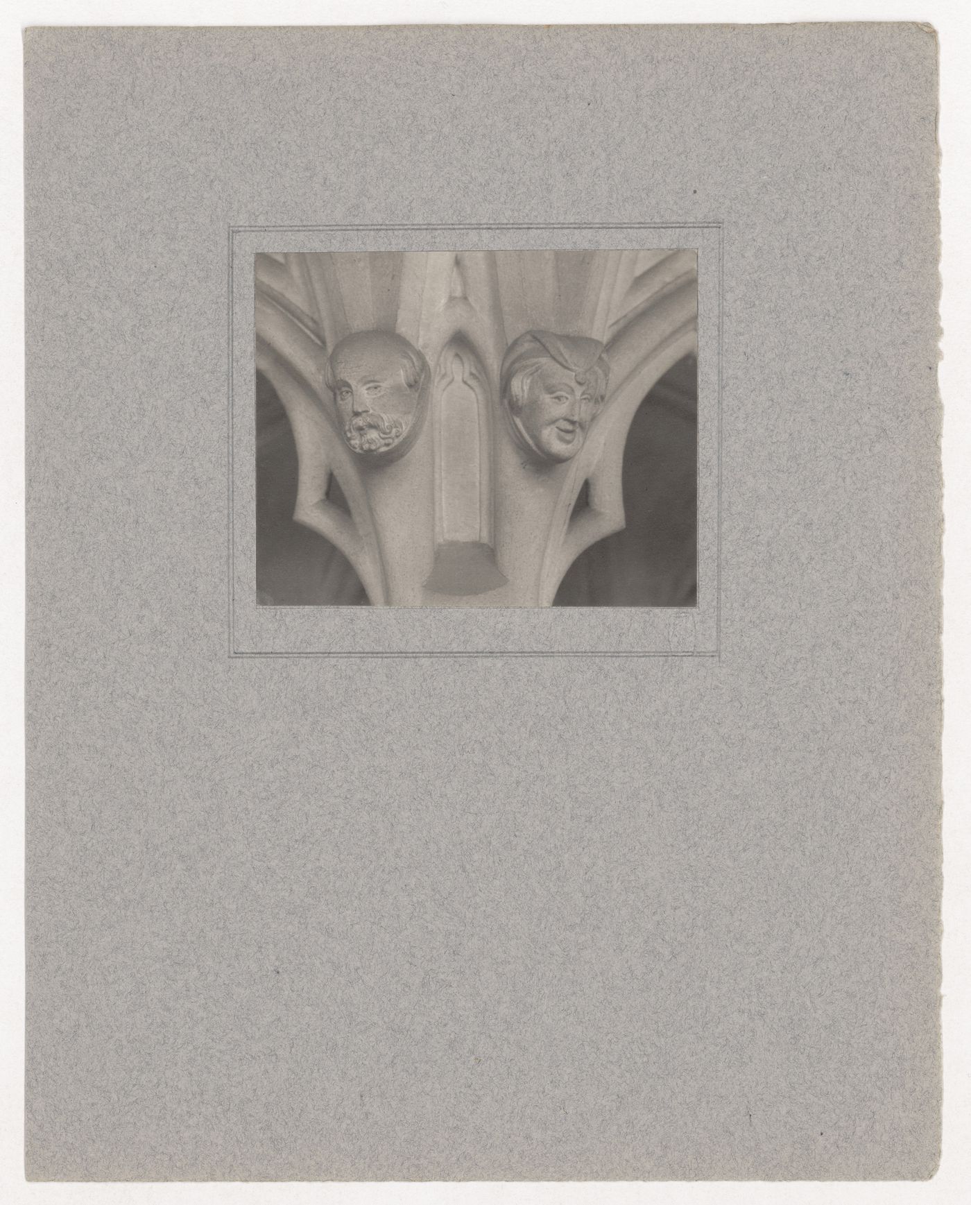 Plate from portfolio ''York Minster Chapter House''