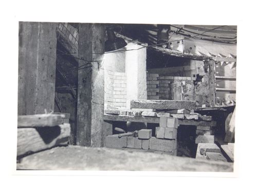 View of construction of underground Readwall Tunnel, London, United Kingdom