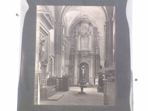 Interior view of the sacristy of the Templo de la Sagrada Compañía de Jesús (now Church of the Oratorio de San Felipe Neri), Guanajuato, Mexico