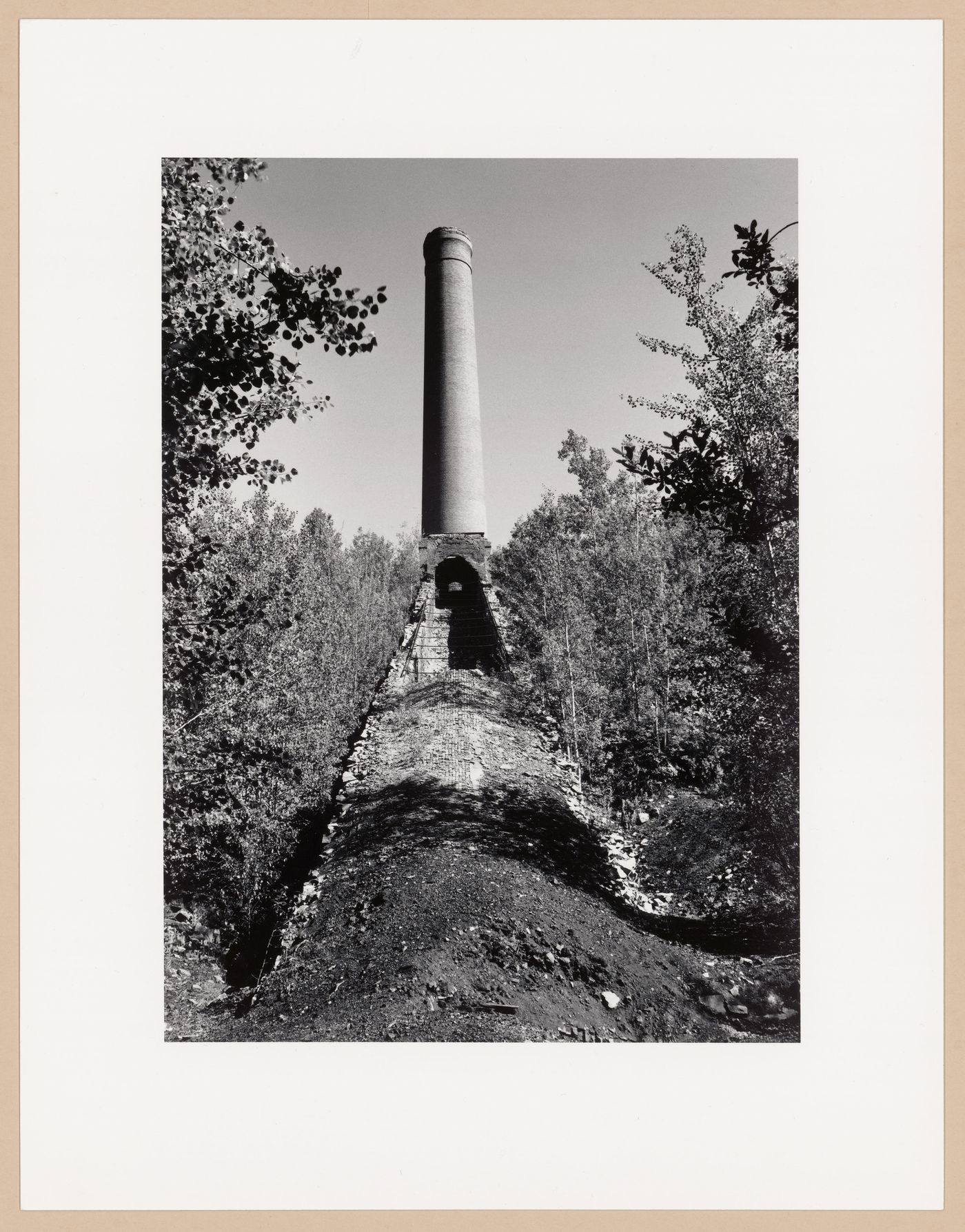 Copper smelter, 1901-1918, Greenwood, British Columbia, from the series The Forms of Canadian Industrial Architecture