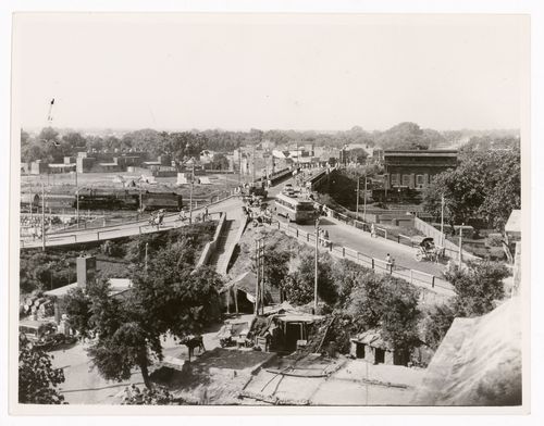 Photograph of cityscape likely near Chandigarh, India
