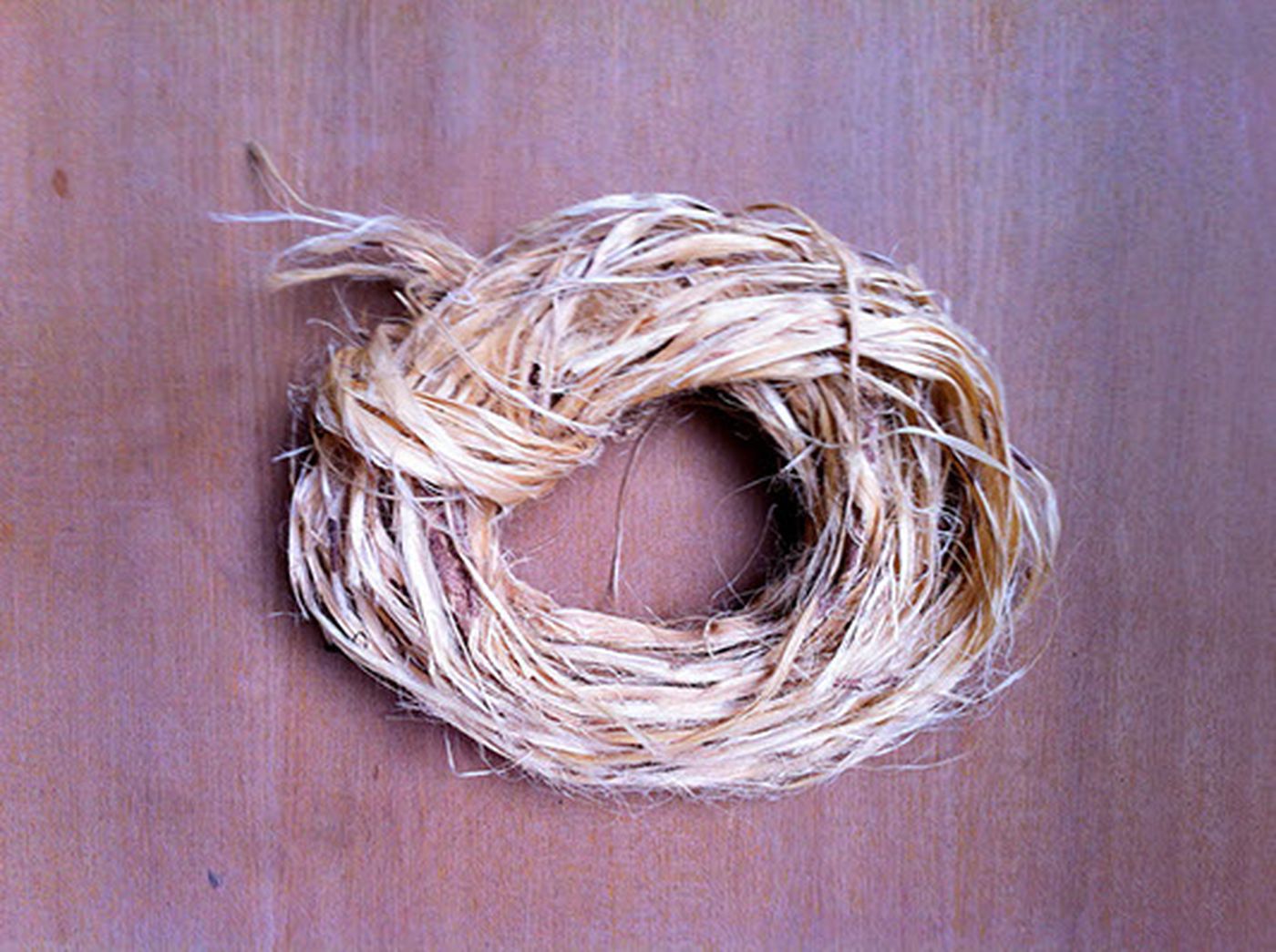 Weavers' Studio : natural fibre sample