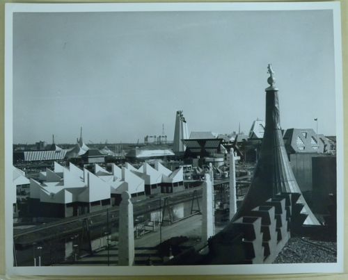Partial view of the Île Notre-Dame site, Expo 67, Montréal, Québec