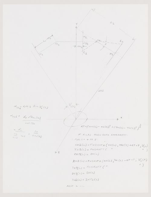 Mathematics for expanding icosahedron design shown in original U.S. patent 4,942,700