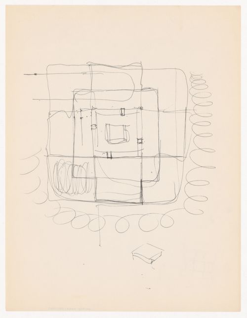 Sketch plan for Texas House 1