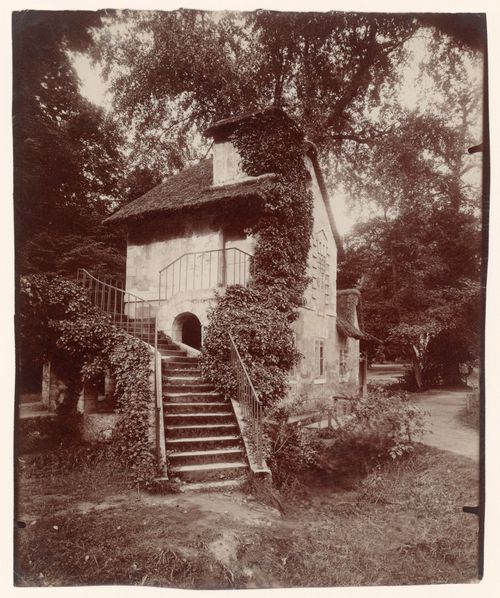 Le Hameau rustic cottage in farm village near grounds of Petit Trianon, Versailles, France