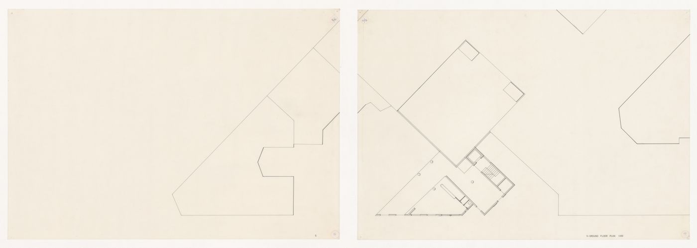 Ground floor plan for Block 11 e 12, Kottbusser Damm [11-12 Kottbusser Damm], Berlin, Germany