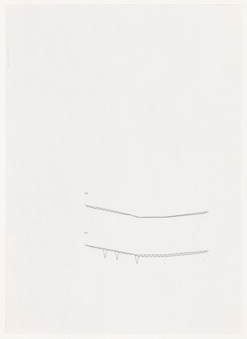 Roof sections for Odawara Municipal Sports Complex, Odawara, Japan