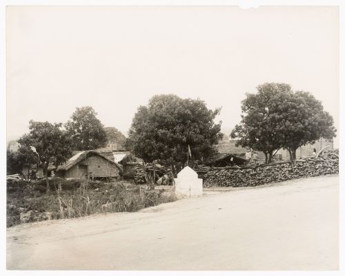 Photograph of Indian village likely near Chandigarh, India