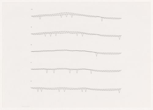 Roof sections for Odawara Municipal Sports Complex, Odawara, Japan