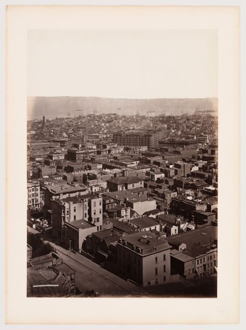 Section 10 of 13 of Panorama of San Francisco from California Street Hill, San Francisco, California