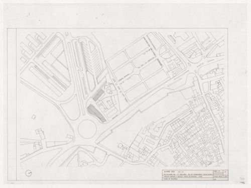Layout plan for Complexo de Habitação, Comércio e Serviços Horta da Torrinha Rotunda do Raimundo, Evora, Portugal
