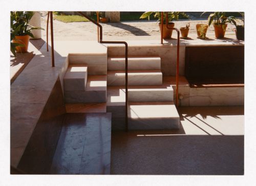 View of exterior stairs of Casa J. M. Teixeira, Quinta do Forno, Briteiros - Guimarães, Portugal