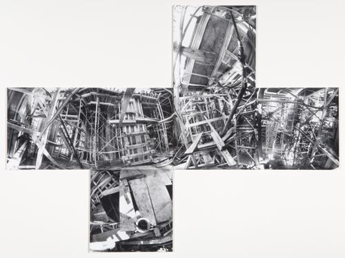 Chantier de construction du Musée d'art contemporain de Montréal, Montréal, Québec