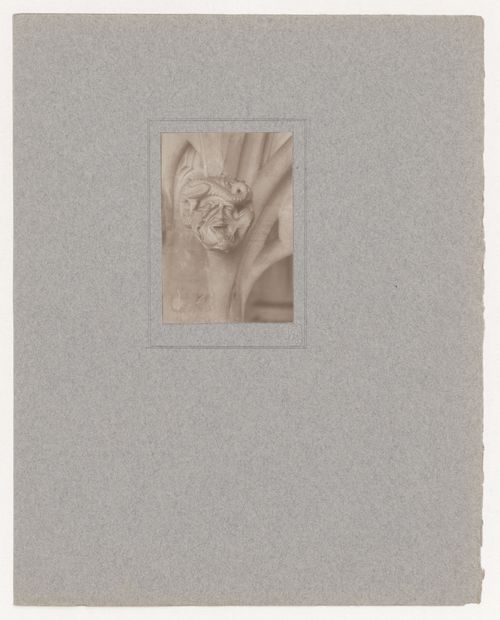 Plate from portfolio ''York Minster Chapter House''