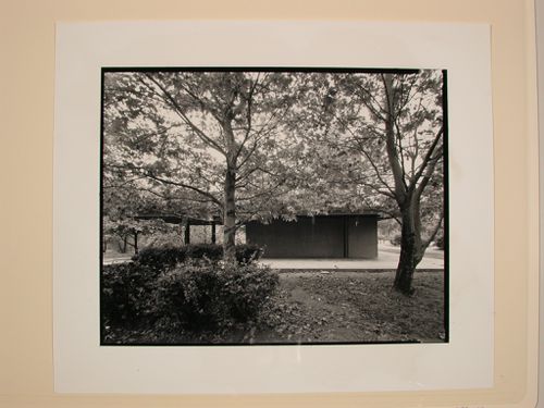 View of a Bathroom Pavilion in Huntington Central Park, Huntington Beach, California