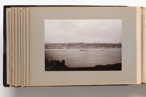View of Quebec City taken from across the St. Lawrence River at Levis, Quebec, Canada