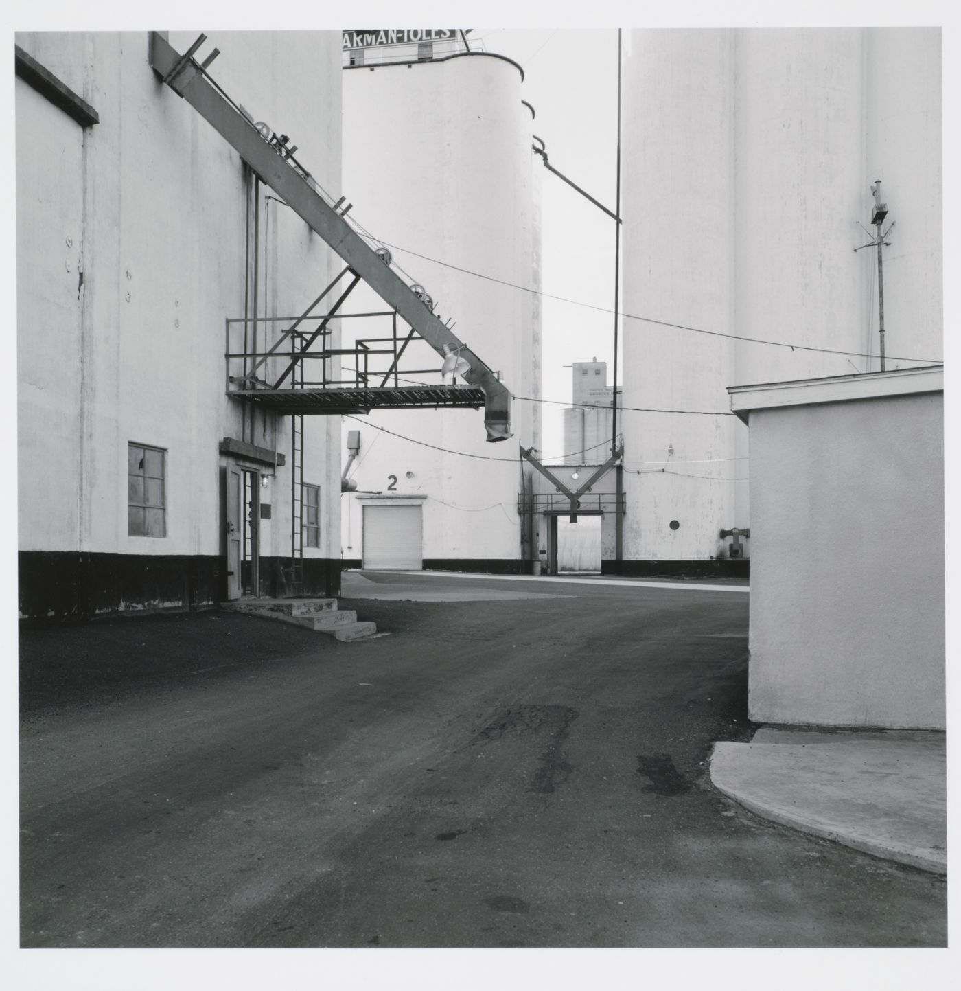 Yard of an elevator Complex - Happy, Texas 1975
