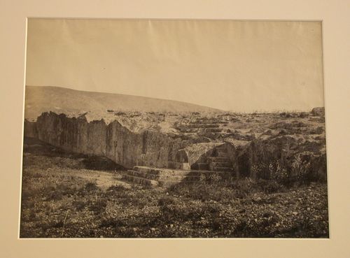 Stone with carved steps, Greece ?
