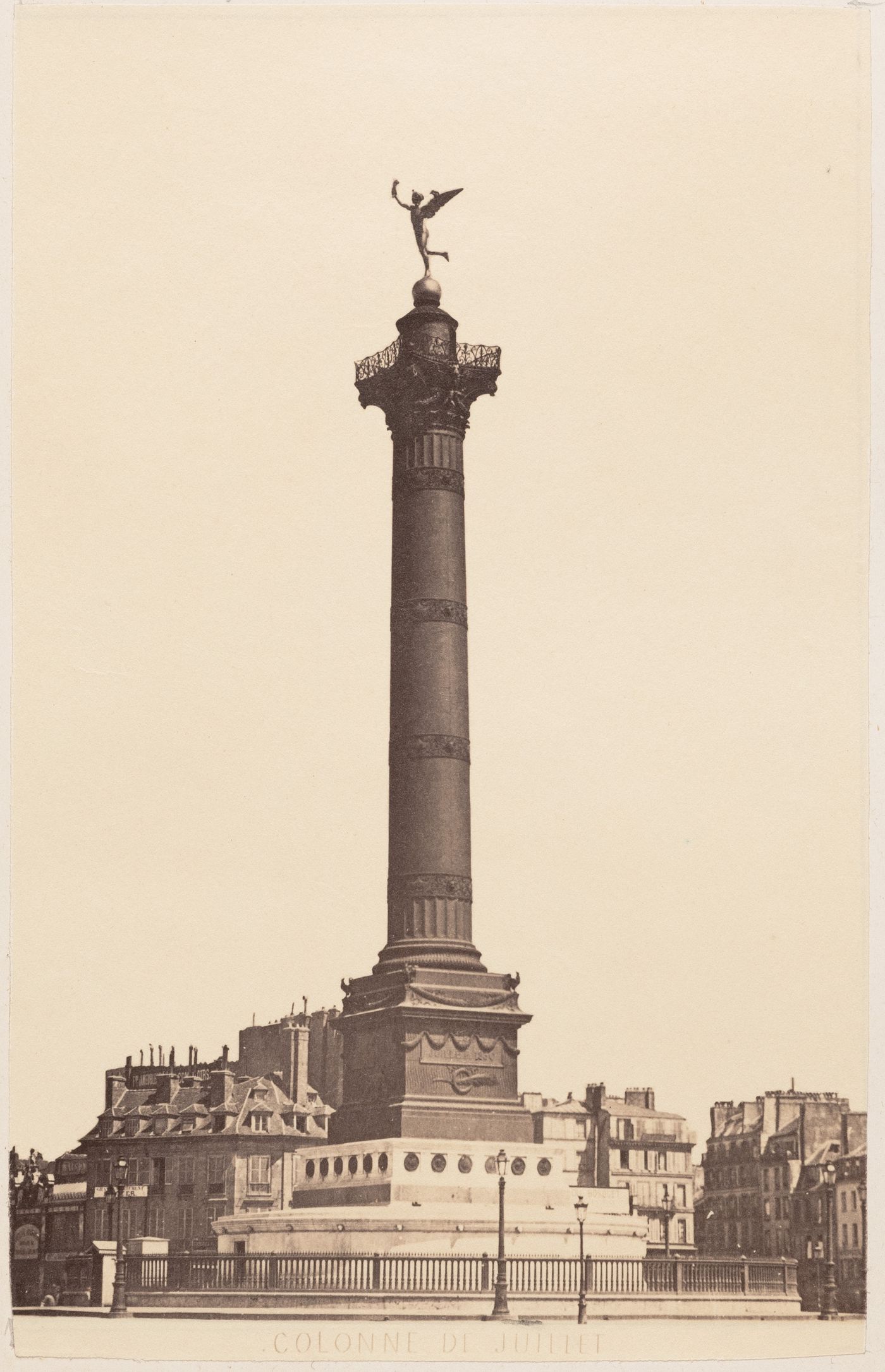 Plate from album ''Buildings, parks and streets of Paris, Versailles and environs, France''