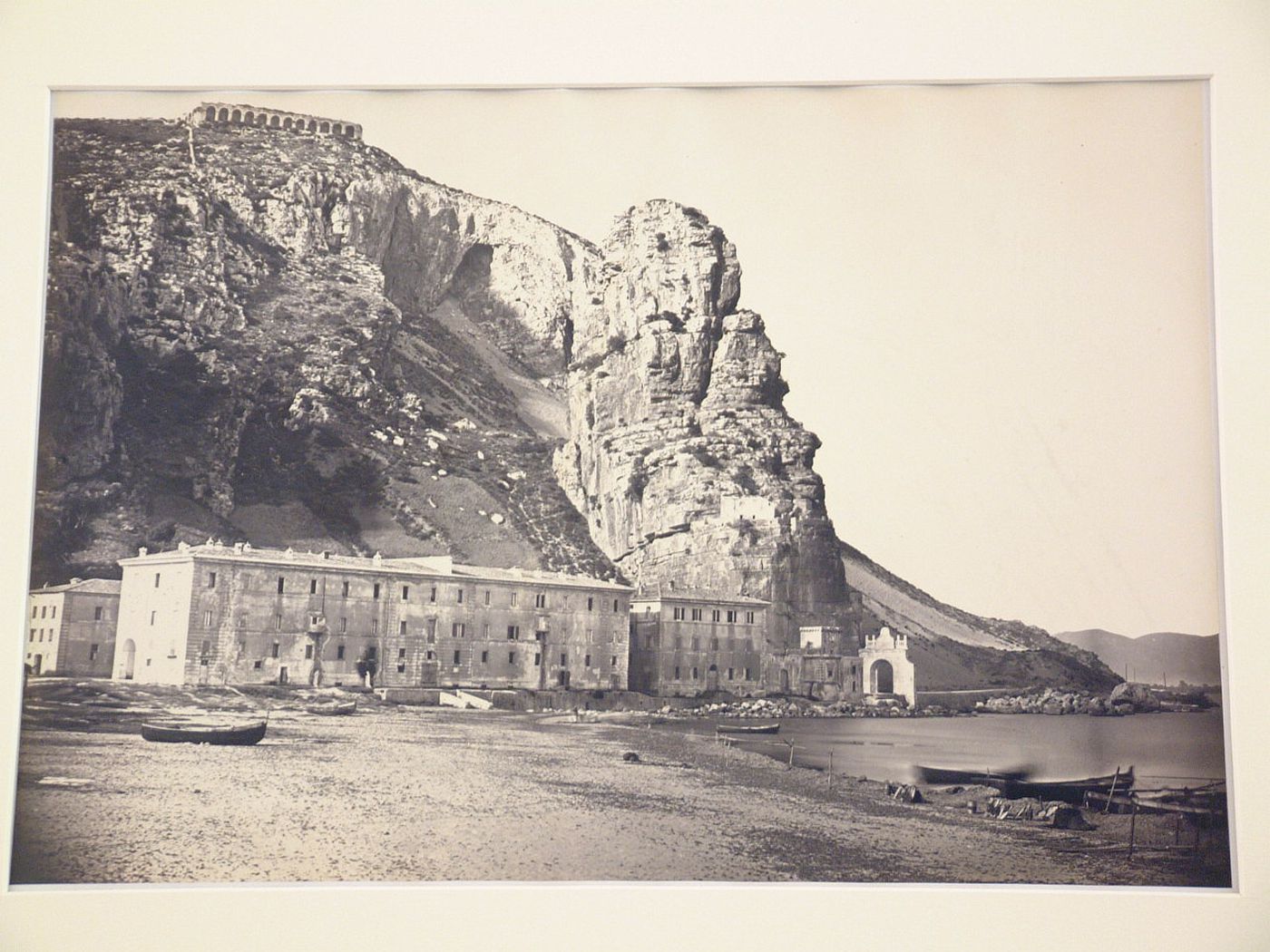 Imperial villa and Temple of Jupiter Anxurus, Terracina, Italy
