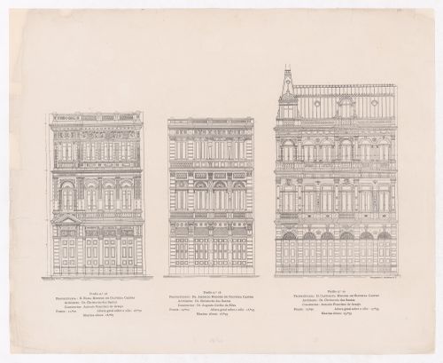 Plate from portfolio ''Avenida Central''