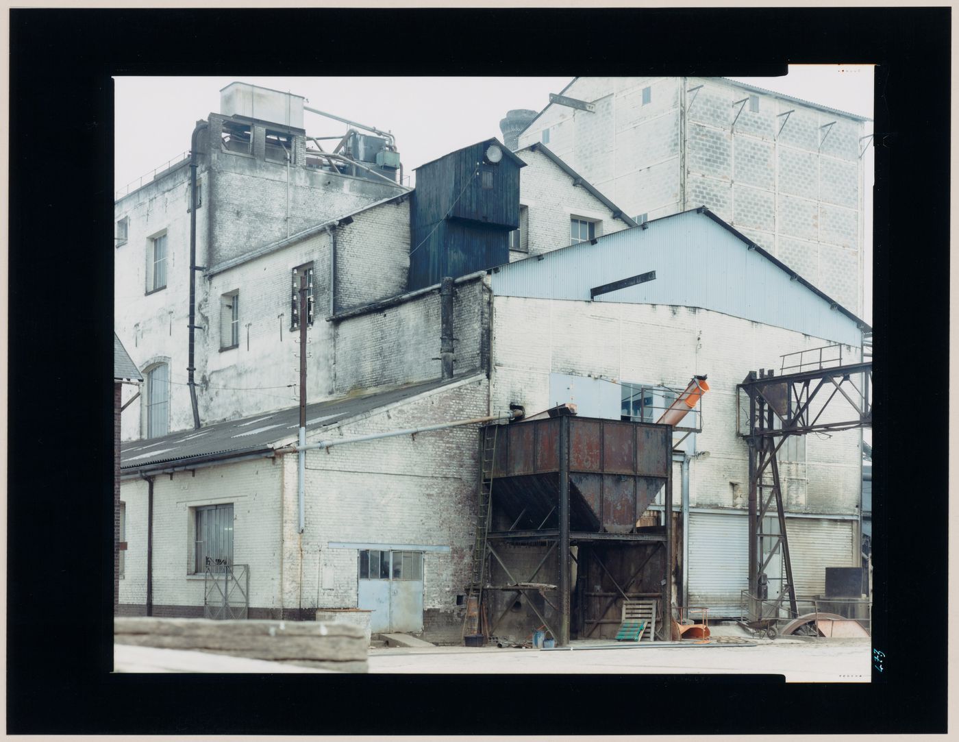 View of an industrial site, France