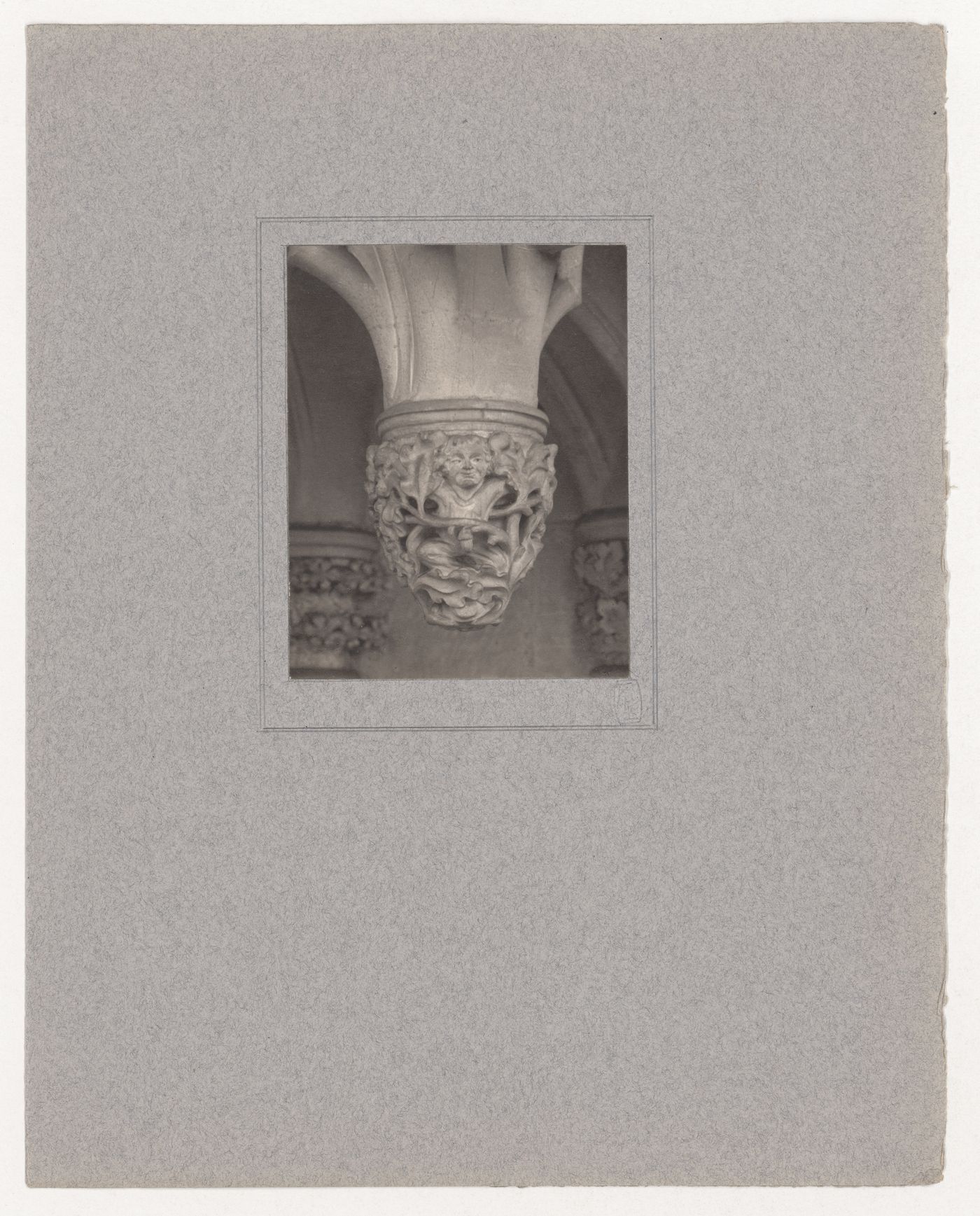 Plate from portfolio ''York Minster Chapter House''