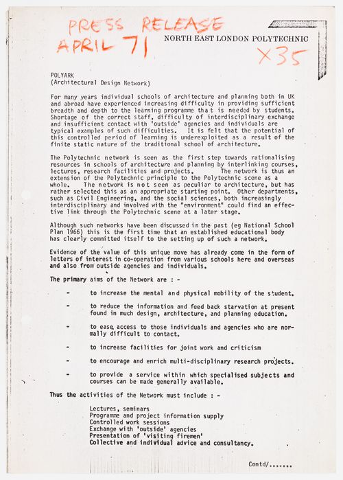 Polyark: press release