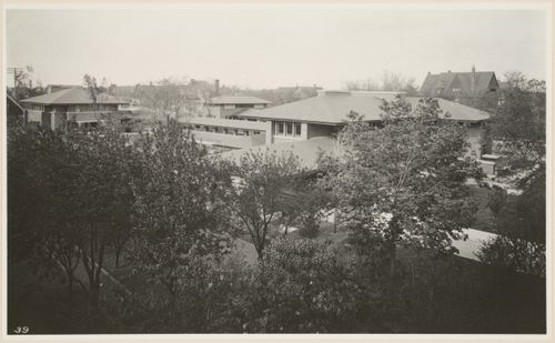 Elevated view of Darwin D. Martin House