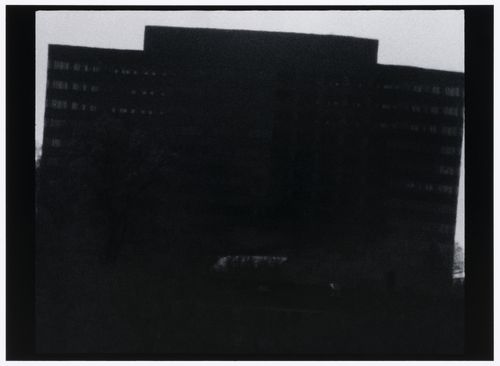 View of a building in shadow, Washington D.C., United States, from the series "Empire"