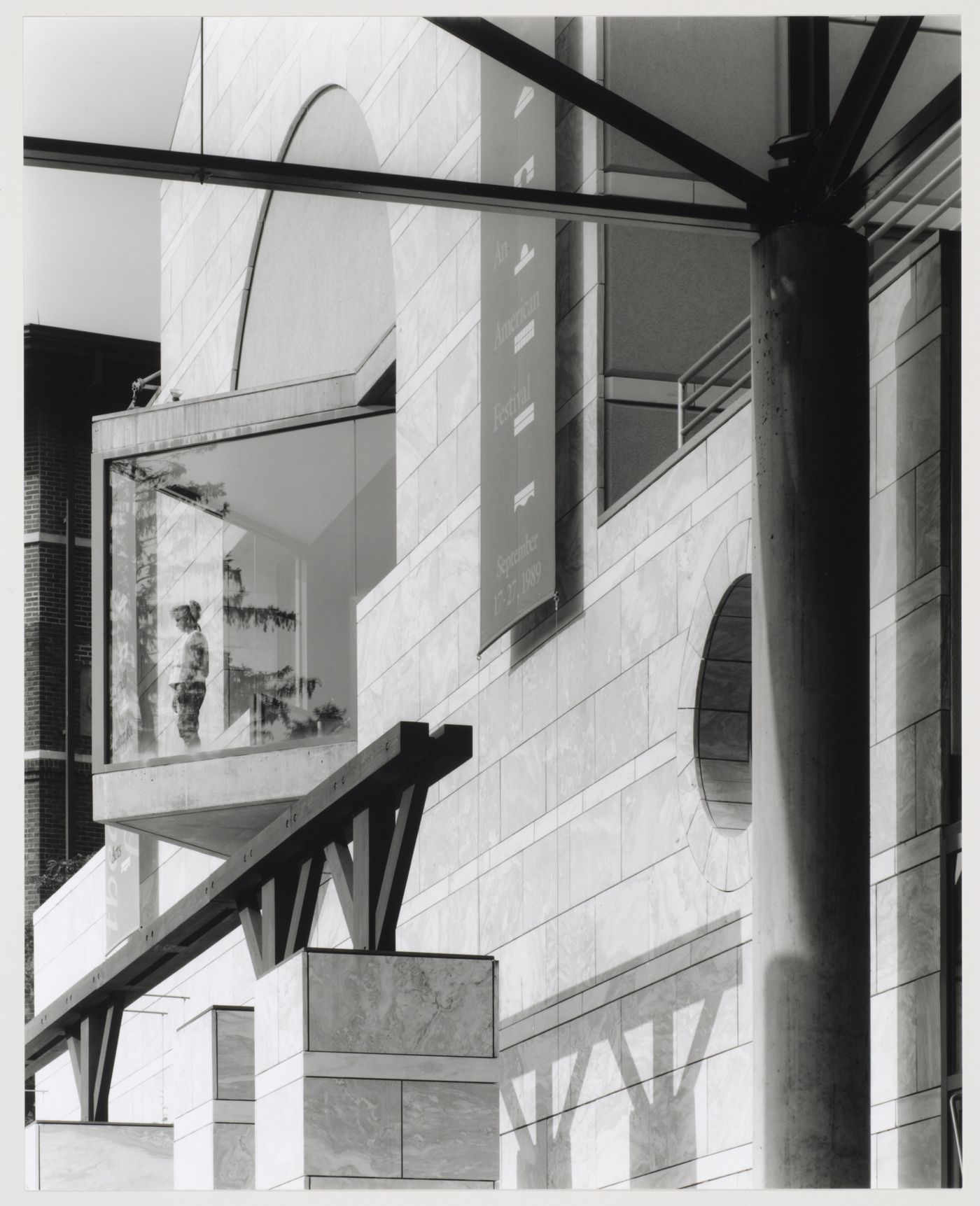 Center for Theatre Arts, Cornell University, Ithaca, New York: exterior view