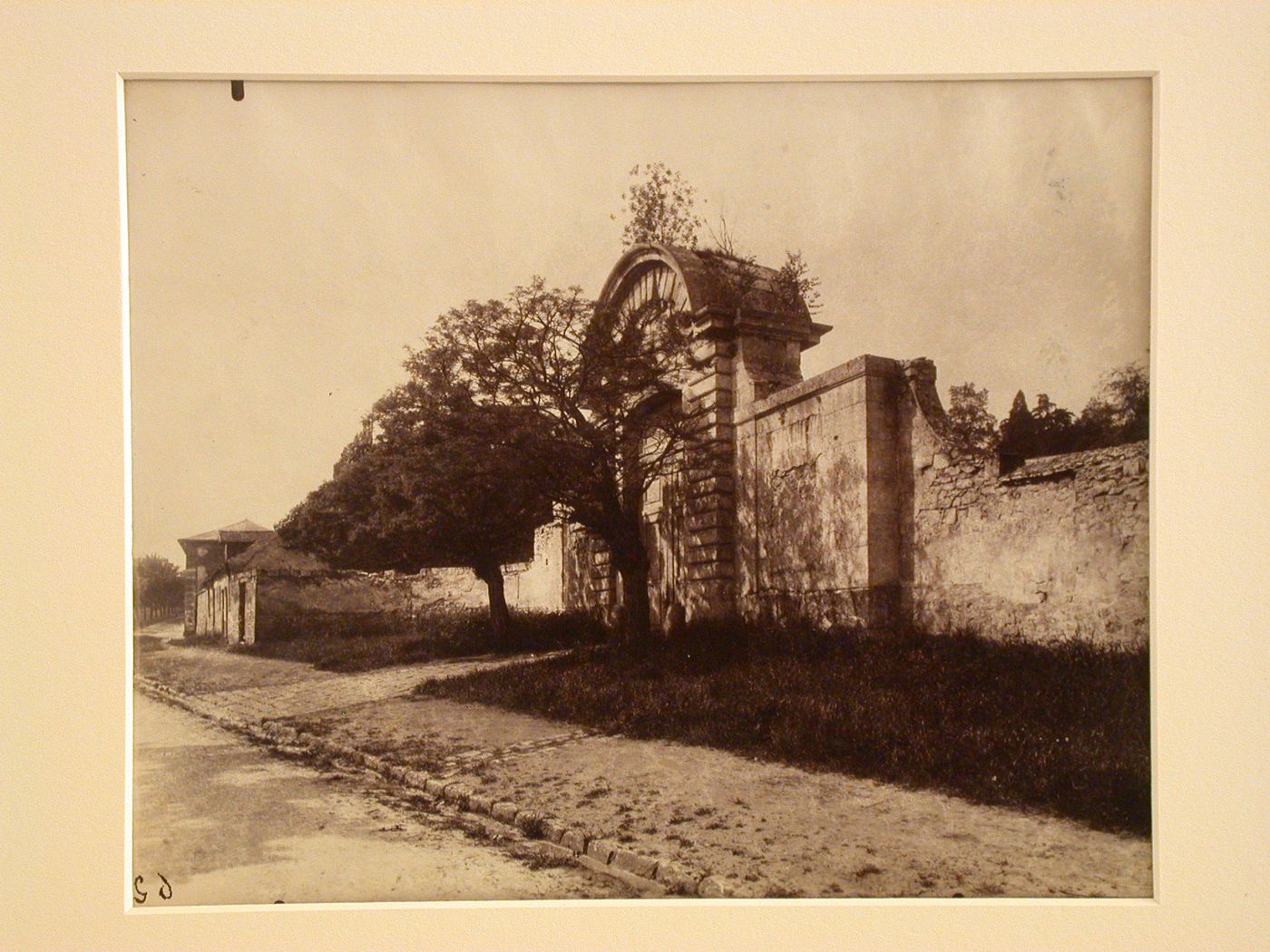 Entrance gate [?] of the Château of the Duchesse d'Etampes, Meudon, France