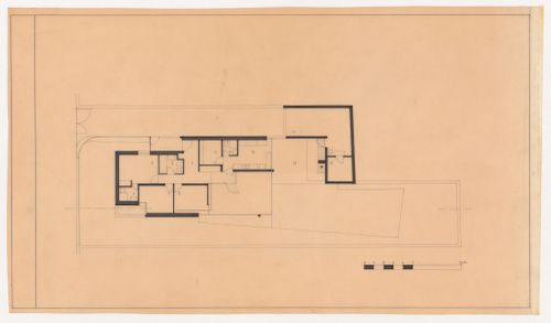 Plan for Casa Manuel Magalhães, Porto, Portugal